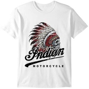 Indian Motorcycle Racer Biker T Shirt